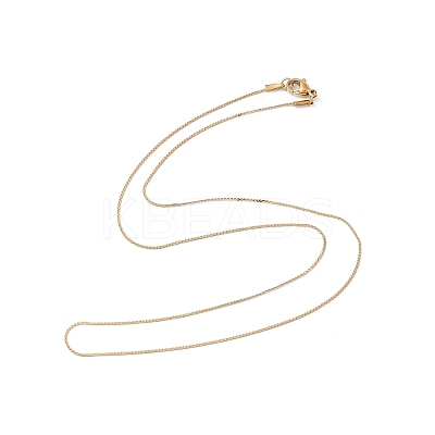 Ion Plating(IP) 304 Stainless Steel Serpentine Chain Necklace for Men Women NJEW-G076-01C-G-1