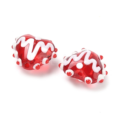 Handmade Lampwork Beads LAMP-D003-02A-1