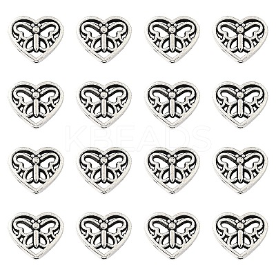 120Pcs Tibetan Style Alloy Beads FIND-YW0008-80-1