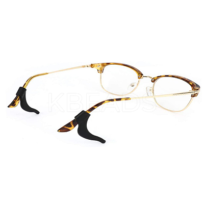 10 Pairs Silicone Eyeglasses Ear Grip SIL-LP0001-26A-1
