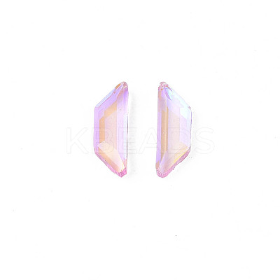 Glass Rhinestone Cabochons MRMJ-N027-038-1