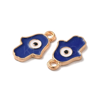 Alloy Enamel Charms ENAM-Q448-02LG-01-1