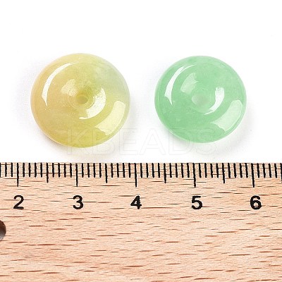 Natural Myanmar Jade/Burmese Jade Pendants G-O042-01B-1