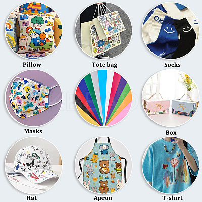 PVC Heat Transfer Vinyl DIY-WH20011-60P-1