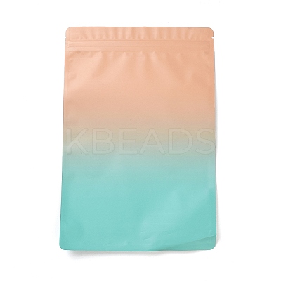 Two Tone Rectangle Plastic Zip Top Gift Bags OPP-B006-01B-01-1