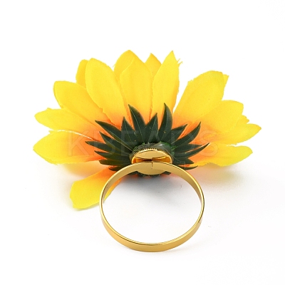 Iron Napkin Rings DJEW-WH0001-10-1