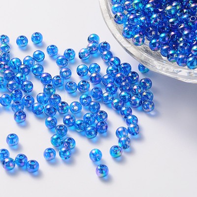 Eco-Friendly Transparent Acrylic Beads LS-X-PL734-12-1
