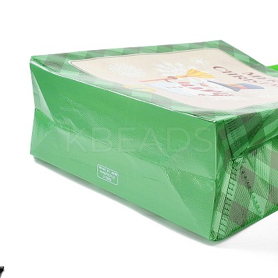 Christmas Theme Laminated Non-Woven Waterproof Bags LS-ABAG-B005-02B-03-1
