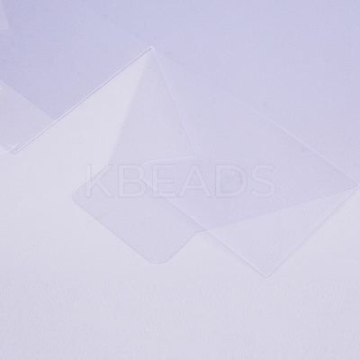 Frosted PVC Rectangle Favor Box Candy Treat Gift Box LS-CON-WH0074-01B-1