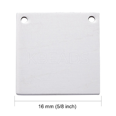 Tarnish Resistant 201 Stainless Steel Pendants STAS-S105-T614-1-16-1