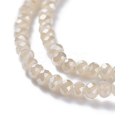 Electroplate Glass Beads Strands EGLA-P018-4mm-FR-A06-1