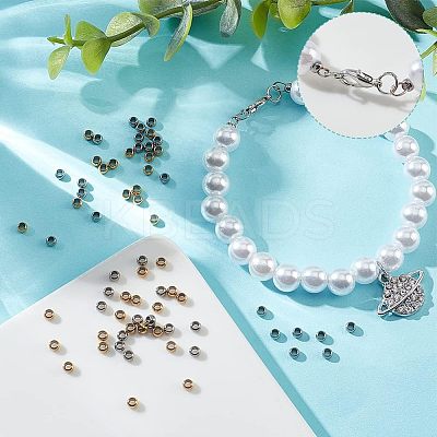 304 Stainless Steel Spacer Beads STAS-UN0005-11-1