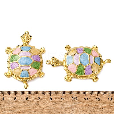 304 Stainless Steel Enamel Big Pendants STAS-L299-24G-03-1