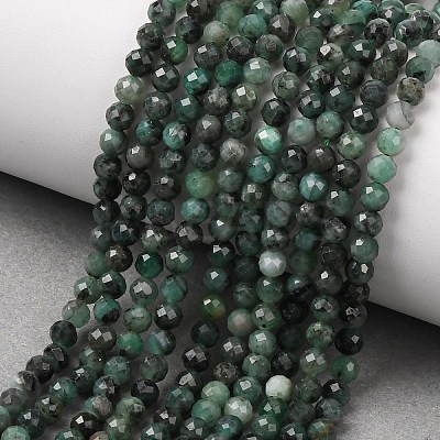 Natural Emerald Beads Strands G-T141-63B-1