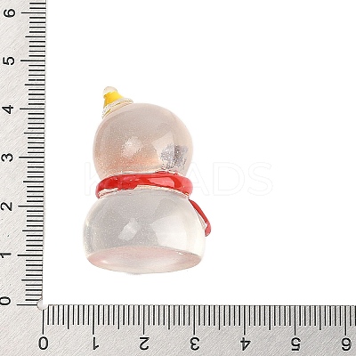 Christmas Resin Figurine Statues for Home Office Desktop Decoration DJEW-M017-01D-1