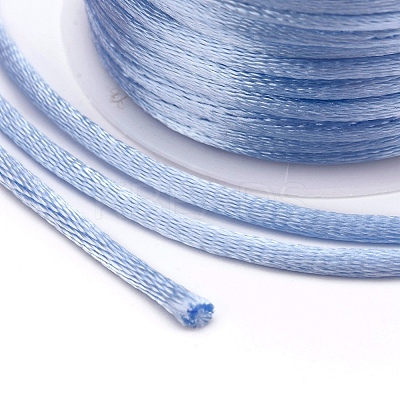 Nylon Satin Rattail Cords X-NWIR-L006-2mm-25-1