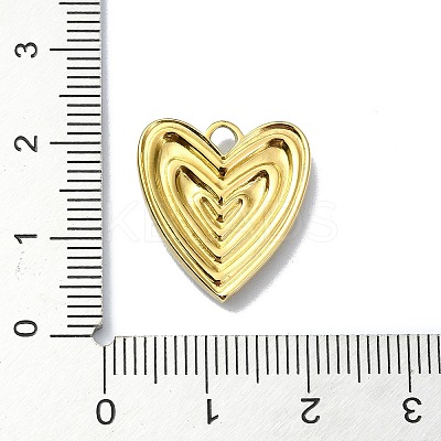 Ion Plating(IP) 304 Stainless Steel Pendants STAS-B058-14G-01-1