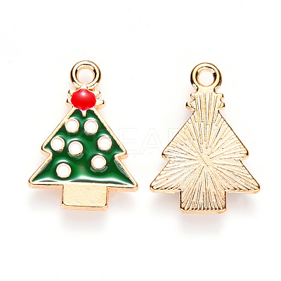 Alloy Enamel Pendants X-ENAM-S121-001-1