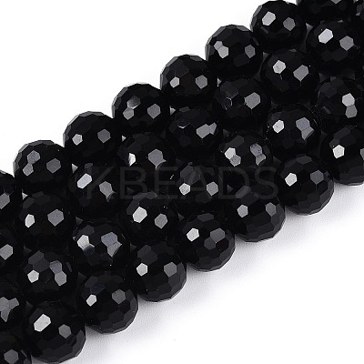 Opaque Solid Color Glass Bead Strands GLAA-R095-P12mm-02-1
