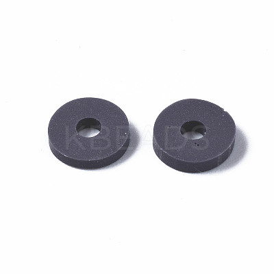 Handmade Polymer Clay Beads CLAY-R067-6.0mm-B04-1