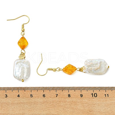 304 Stainless Steel Dangle Earring EJEW-JE07101-1