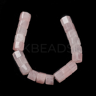 Natural Rose Quartz Beads Strands G-C026-B01-1