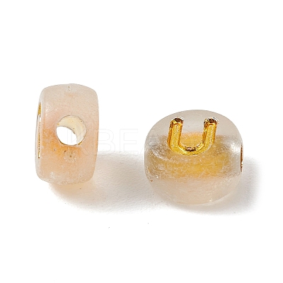 Luminous Transparent Acrylic Beads OACR-P037-01B-U-1