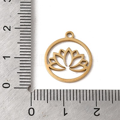201 Stainless Steel Pendants STAS-E211-02G-1