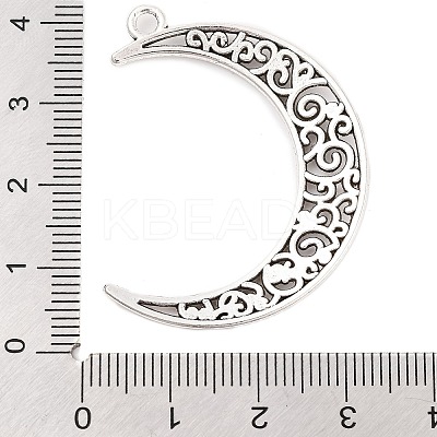 Tibetan Style Alloy Pendants TIBEP-R304-001AS-LF-1