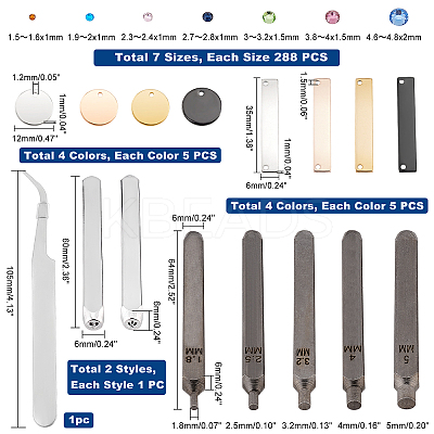 Iron Crystal Jewelry Setter Kit TOOL-PH0001-52-1