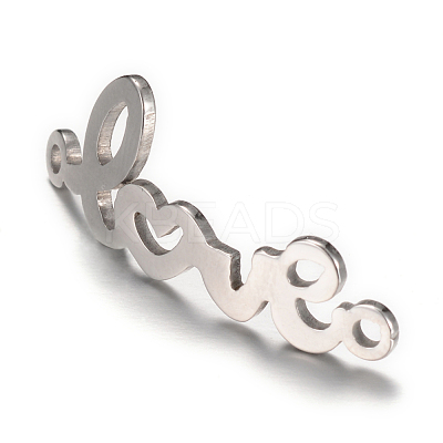 Non-Tarnish 201 Stainless Steel Links connectors X-STAS-S059-07B-1