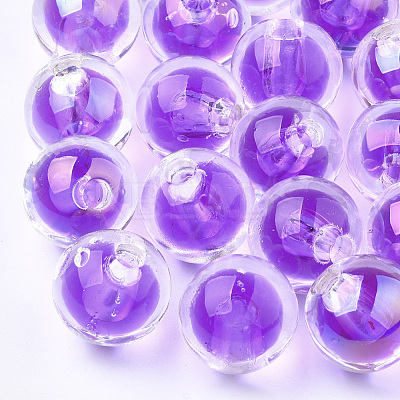 Transparent Acrylic Beads TACR-S148-11F-1