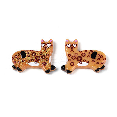 Printed Opaque Resin Beads RESI-N043-19B-1
