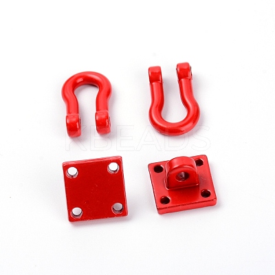 Iron with Alloy Health Gear RC Car Tow Hook Set TOOL-WH0130-70-1