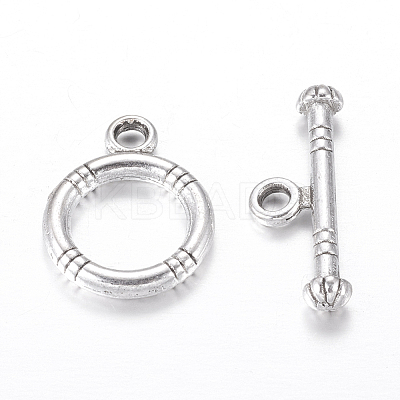 Tibetan Style Alloy Toggle Clasps LS-X-LF0161Y-NF-1