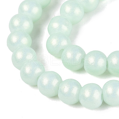 Baking Paint Glass Pearl Beads Strands LS-DGLA-ZX001-05B-05-1