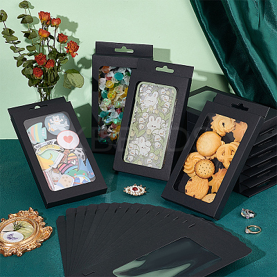 Rectangle Foldable Creative Cardboard Boxes LS-CON-WH0087-99B-1