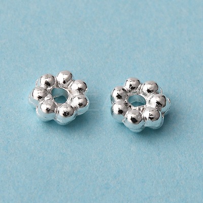 Tibetan Style Alloy Daisy Spacer Beads LF0991Y-S-RS-1