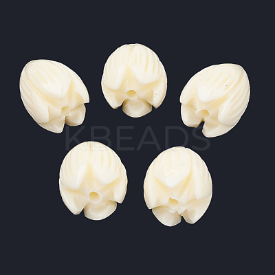 Dyed Synthetic Coral Beads CORA-N002-B-04L-1