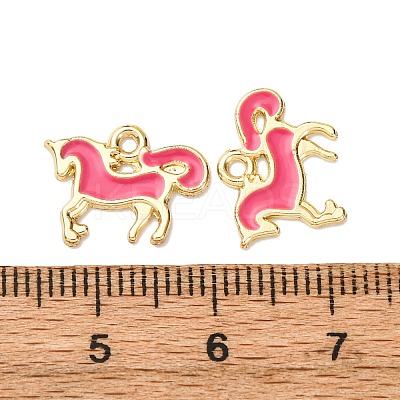 Alloy Enamel Pendants FIND-H051-10G-1
