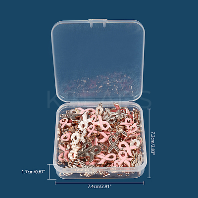 Plastic Enamel Pendants KY-CA0001-04-1