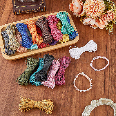 300M 20 Colors Waxed Cotton Cord YC-SP0002-02-1