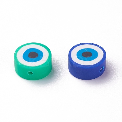 Handmade Polymer Clay Beads CLAY-I010-10-1