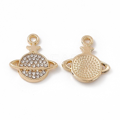 Alloy Rhinestone Pendants ALRI-K049-09E-1