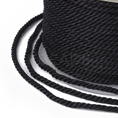 Polyester Milan Cord for DIY Jewelry Craft Making OCOR-F011-D18-1