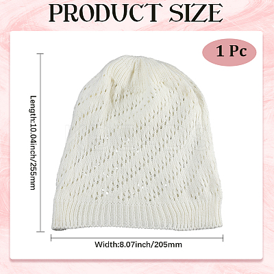 Acrylic Fiber Hand Woven Hat AJEW-WH20067-095A-1