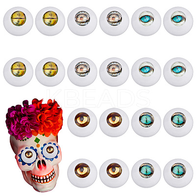Plastic Doll Eyes DIY-PH0009-45-1