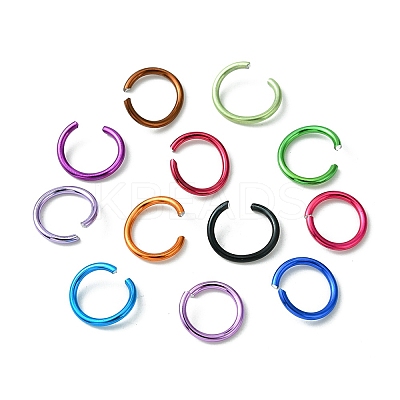 24G 12 Colors Aluminum Open Jump Rings for Chainmaille Weaves FIND-FS0001-81-1
