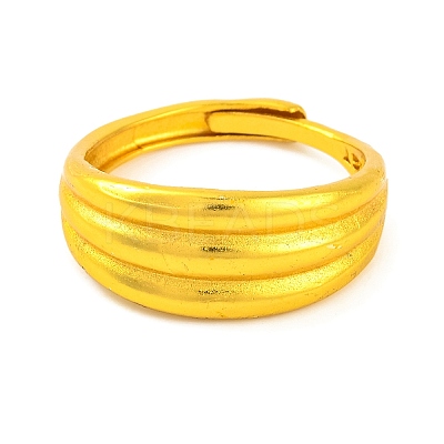 Brass Adjustable Rings for Women RJEW-G318-01G-1