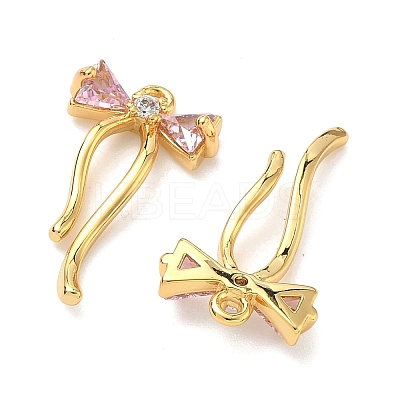 Brass Micro Pave Cubic Zirconia Pendants KK-A281-10G-03-1